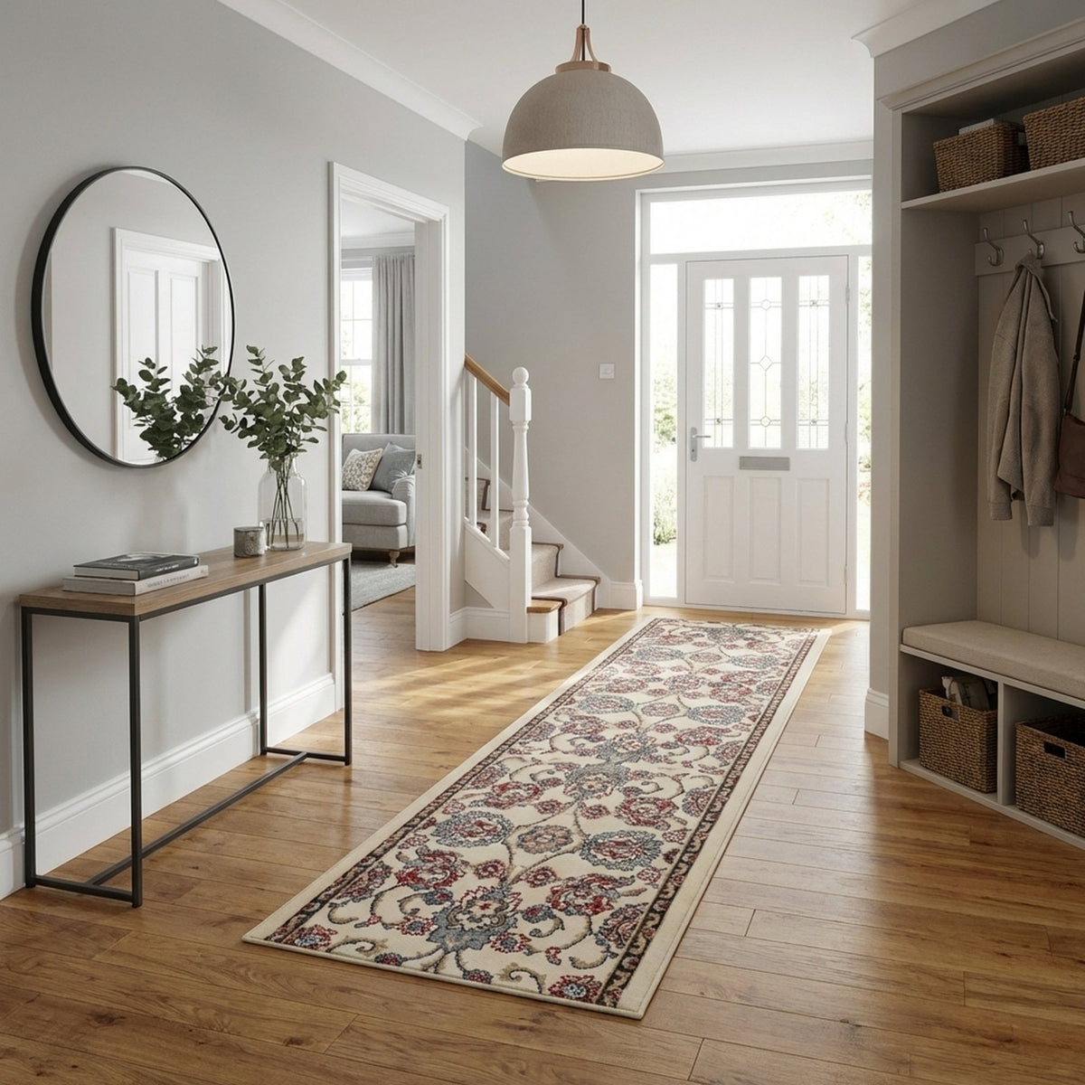 Melody Ivory 985020-414 Hall Runner
