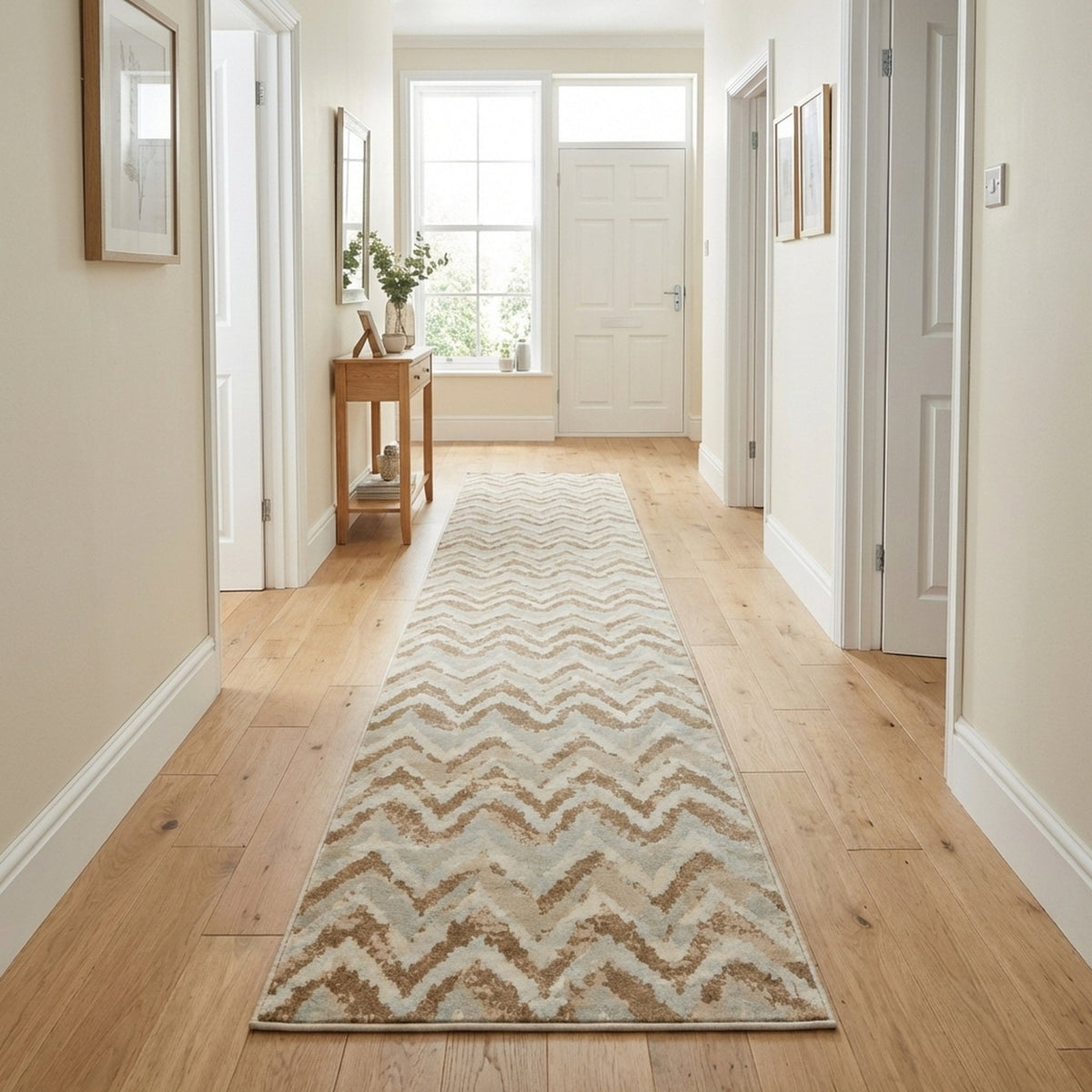 Melody Ivory/Beige 985018-117 Hall Runner
