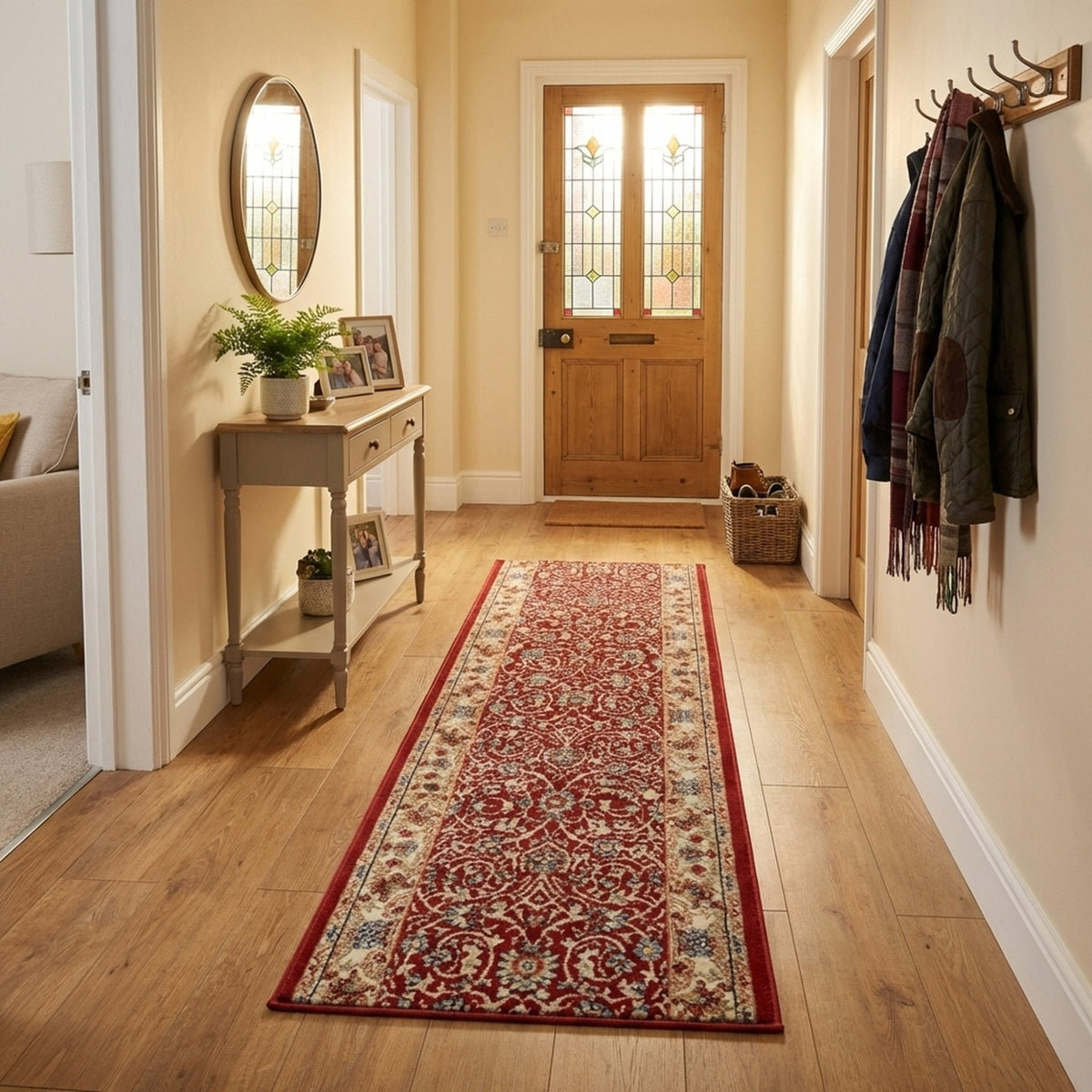 Melody Red 985022-339 Rug Runner