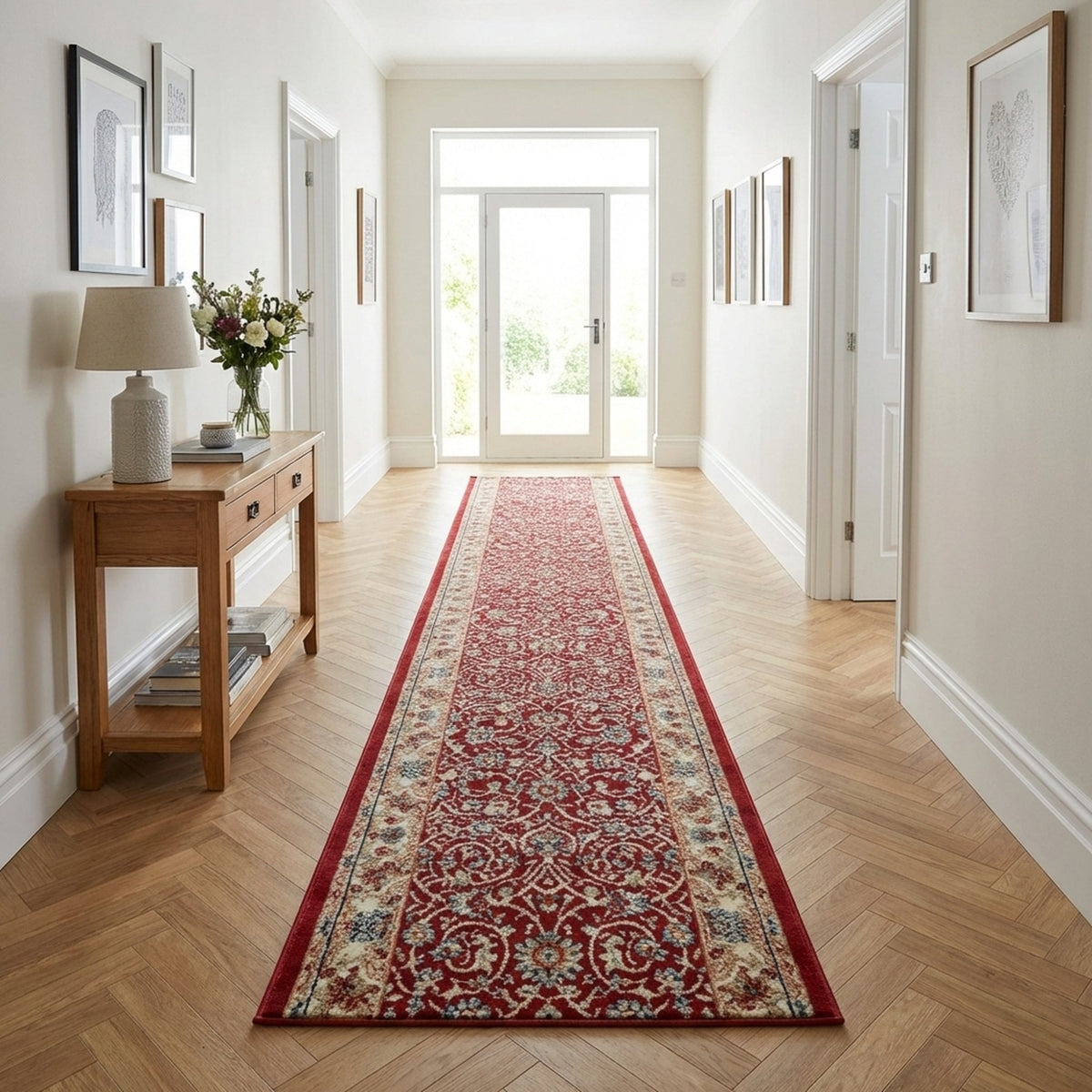 Melody Red 985022-339 Rug Runner