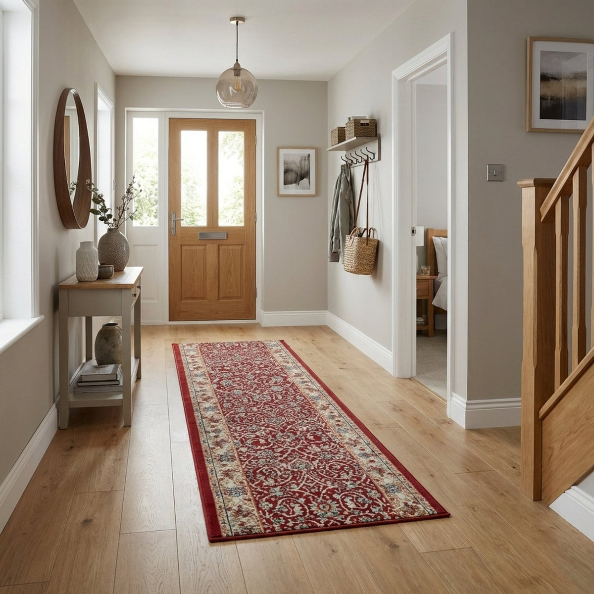 Melody Red 985022-339 Rug Runner