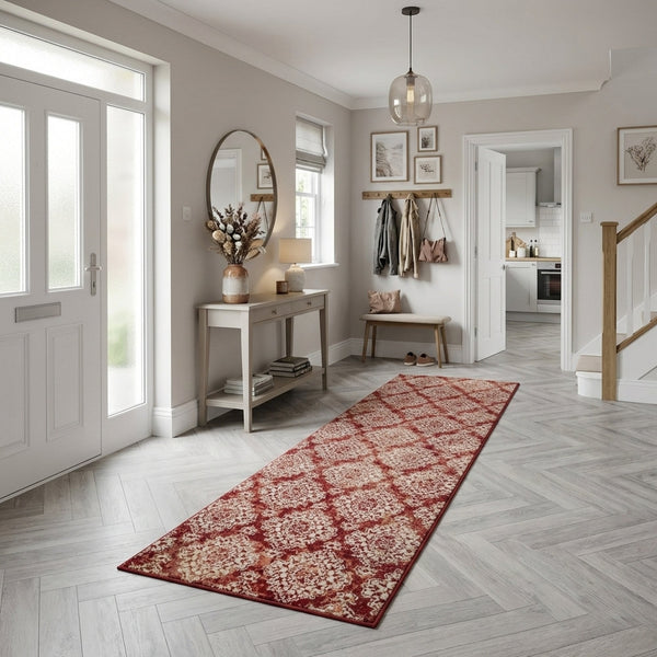 Melody Terracotta 985015-619 Hall Runner
