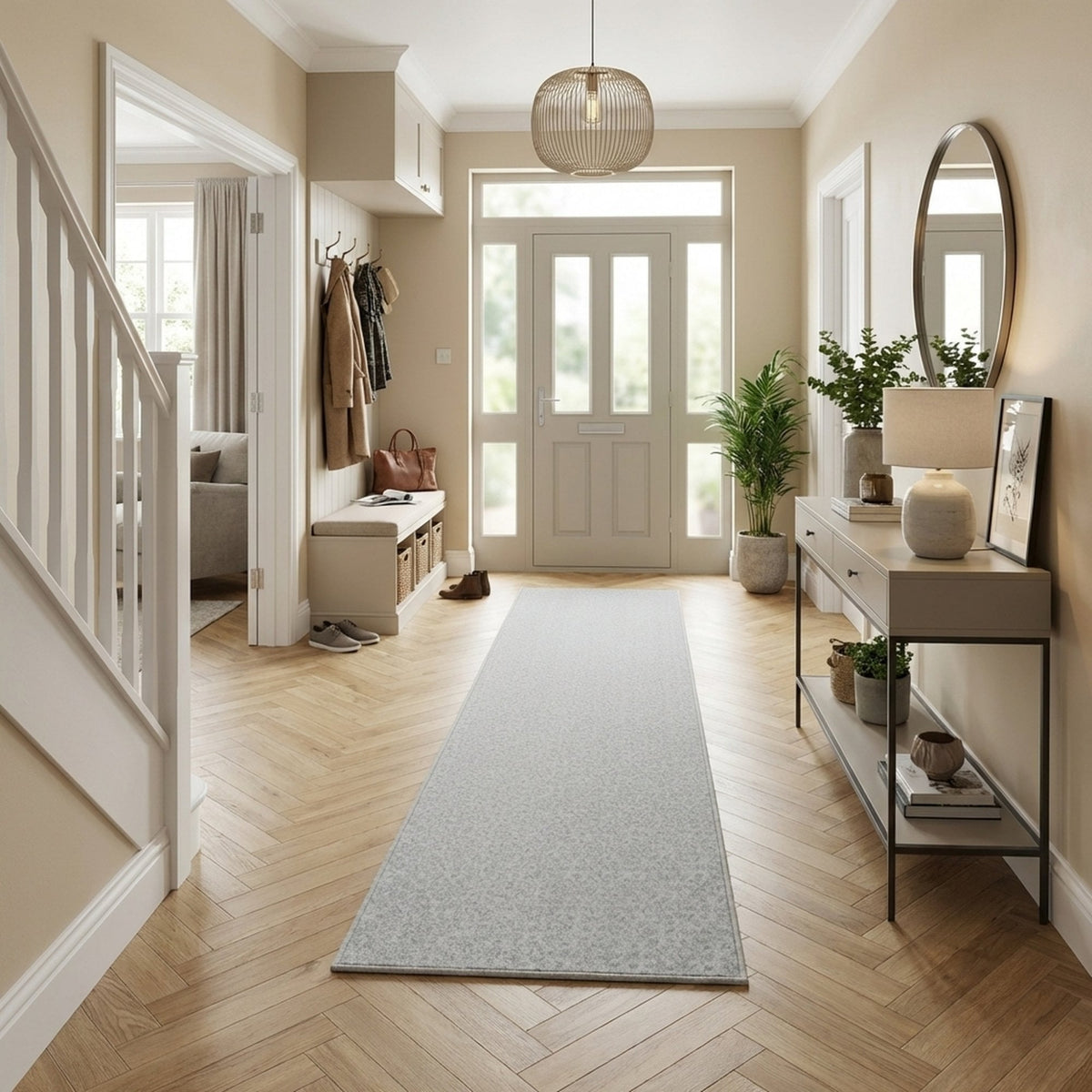 Mysterio Beige/Cream 12222-910 Rug Runner