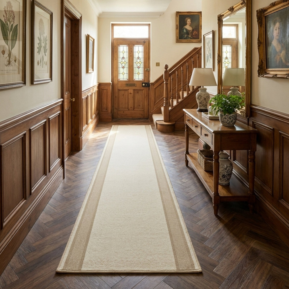 Mysterio Ivory/Beige 1234-102 Hall Runner