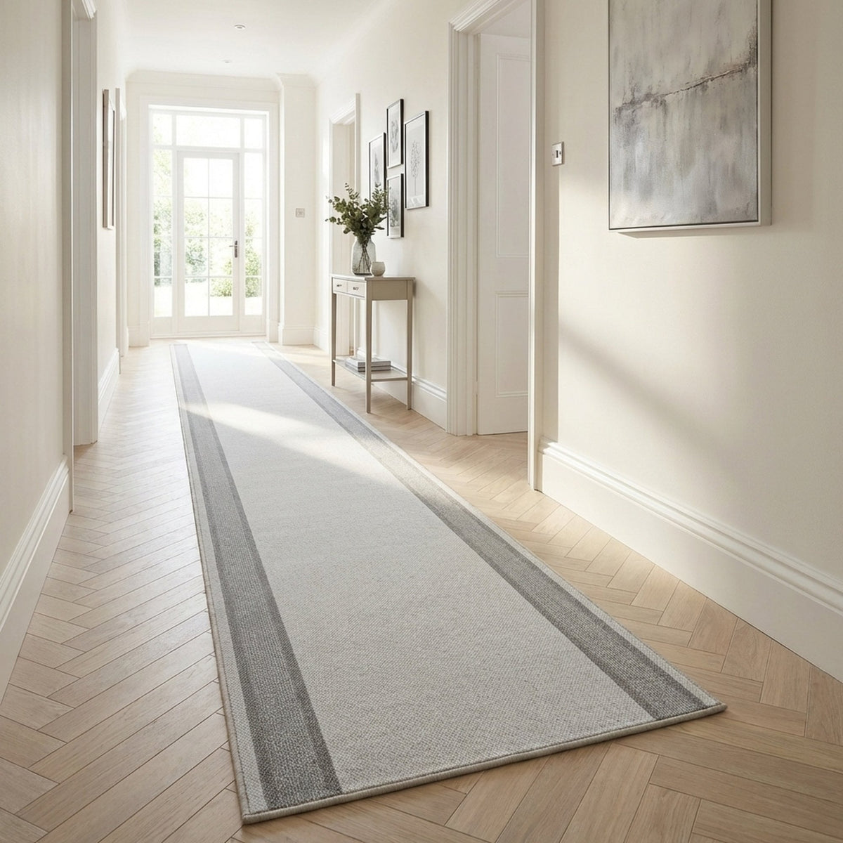 Mysterio Light Silver 1234-910 Hall Runner
