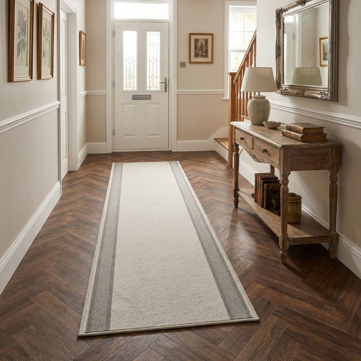 Mysterio Light Silver 1234-910 Hall Runner