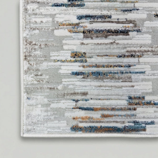 Reha Cream/Gray 1064-190 Rug Runner