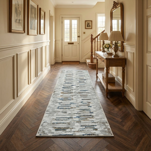 Reha Cream/Gray 1064-190 Rug Runner