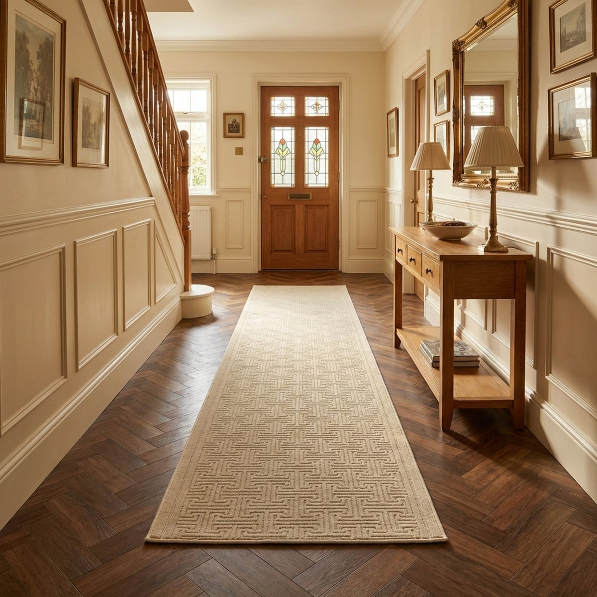 Timeless Beige 6922-800 Hall Runner