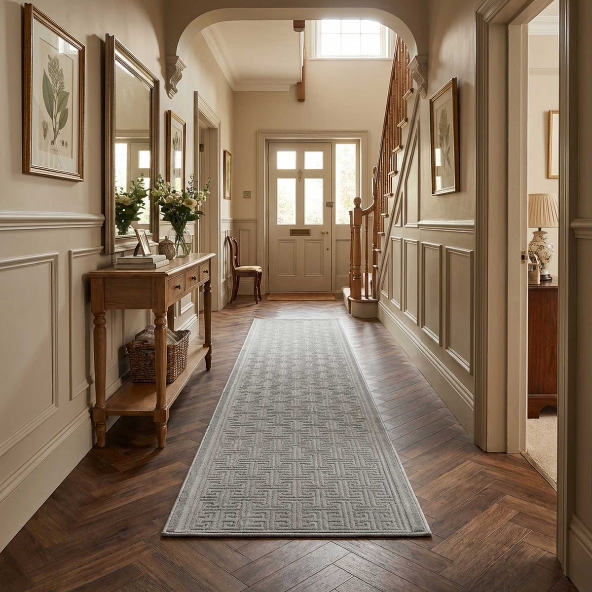 Timeless Grey 6930-900 Hall Runner