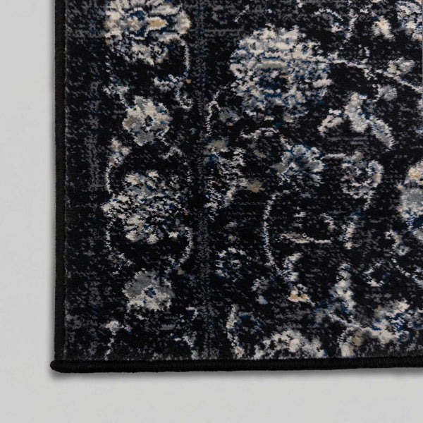 Ancient Garden Charcoal/Silver 57126-3636 Rug Runner