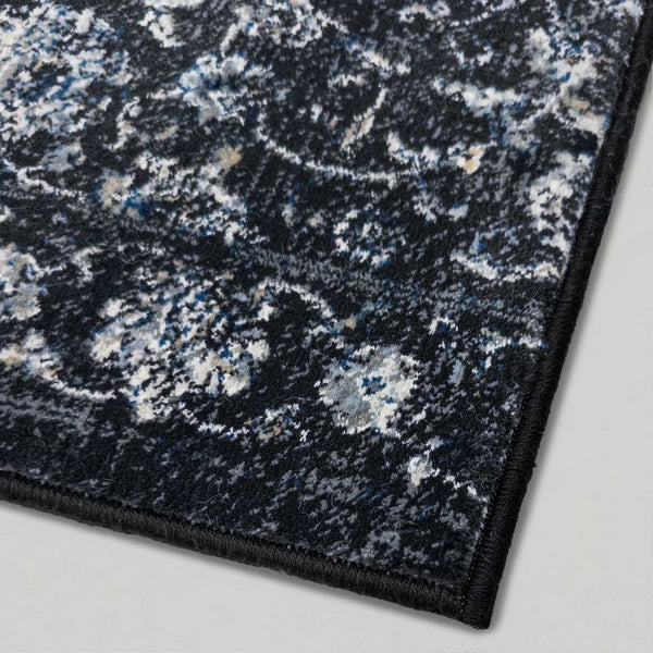 Ancient Garden Charcoal/Silver 57126-3636 Rug Runner