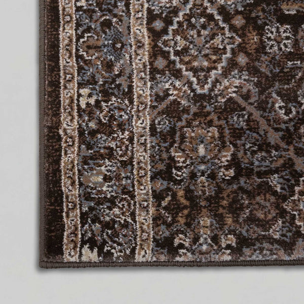 Ancient Garden Dark Brown/Beige 57276-3235 Tapis de couloir
