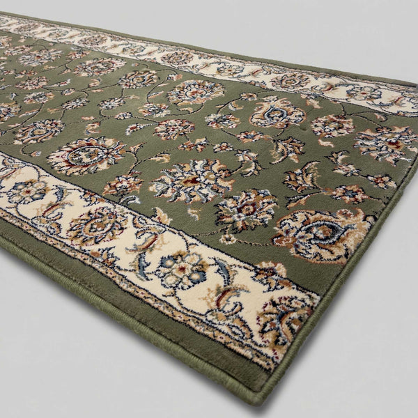 Ancient Garden Green/Ivory 57365-4464 Rug Runner