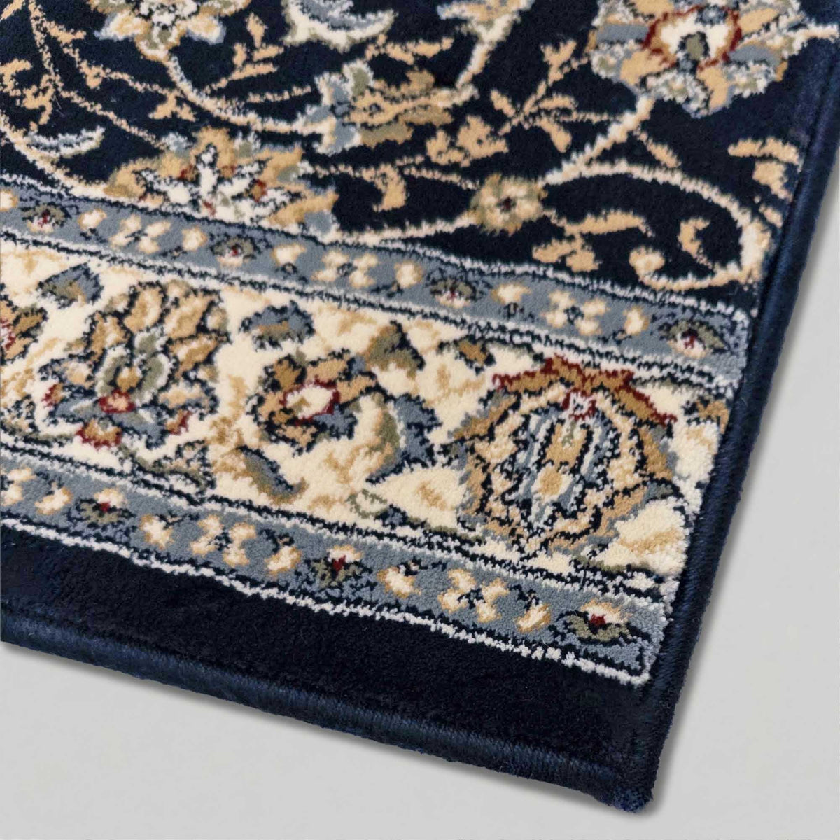 Ancient Garden Navy 57120-3464 Rug Runner