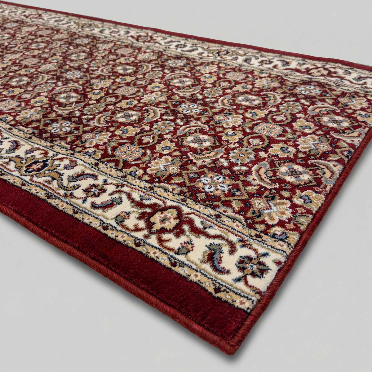Ancient Garden Red/Ivory 57011-1414 Hall Runner