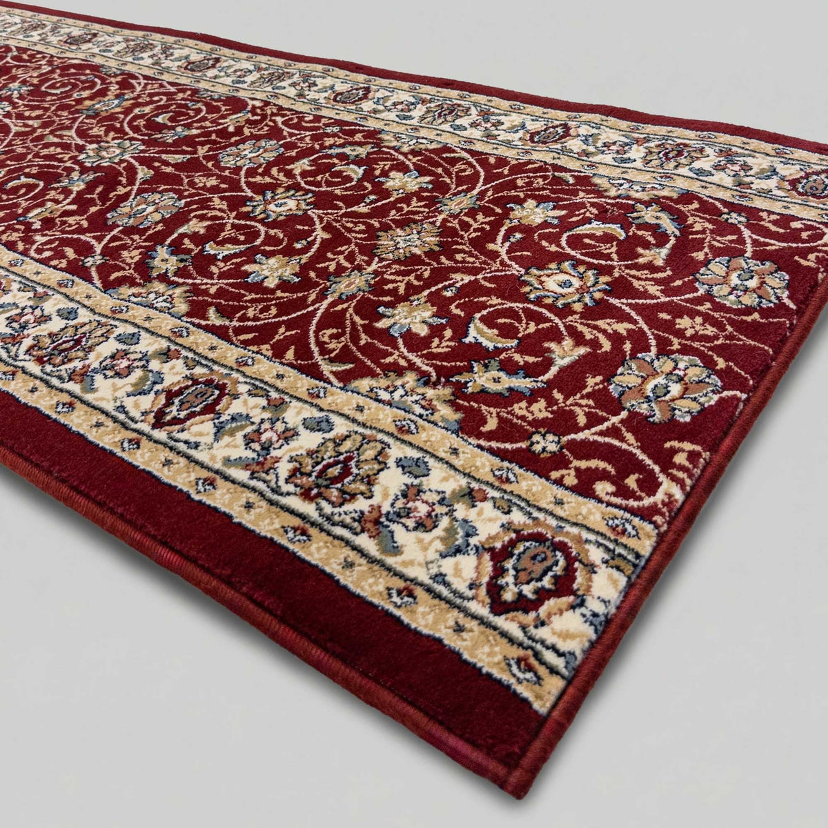 Ancient Garden Red/Ivory 57120-1464 Rug Runner