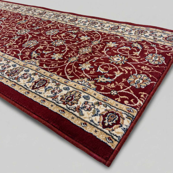 Ancient Garden Red/Ivory 57120-1464 Rug Runner
