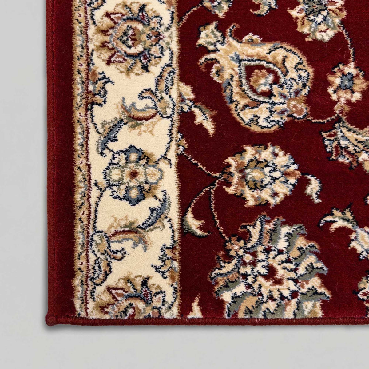 Ancient Garden Red/Ivory 57365-1464 Hall Runner