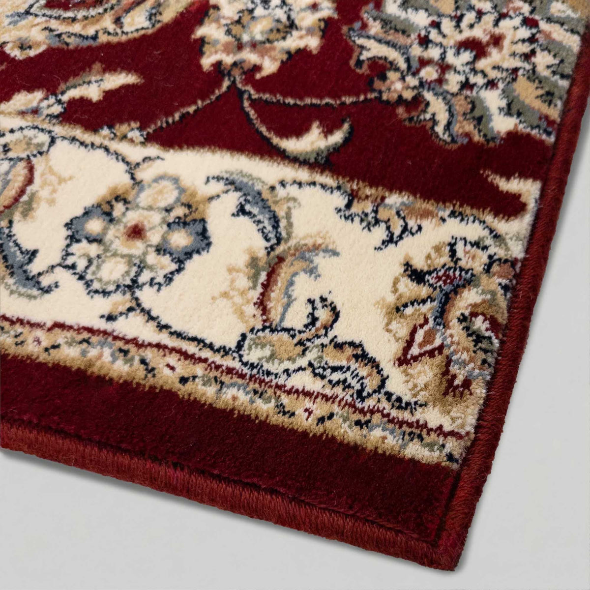Ancient Garden Red/Ivory 57365-1464 Hall Runner