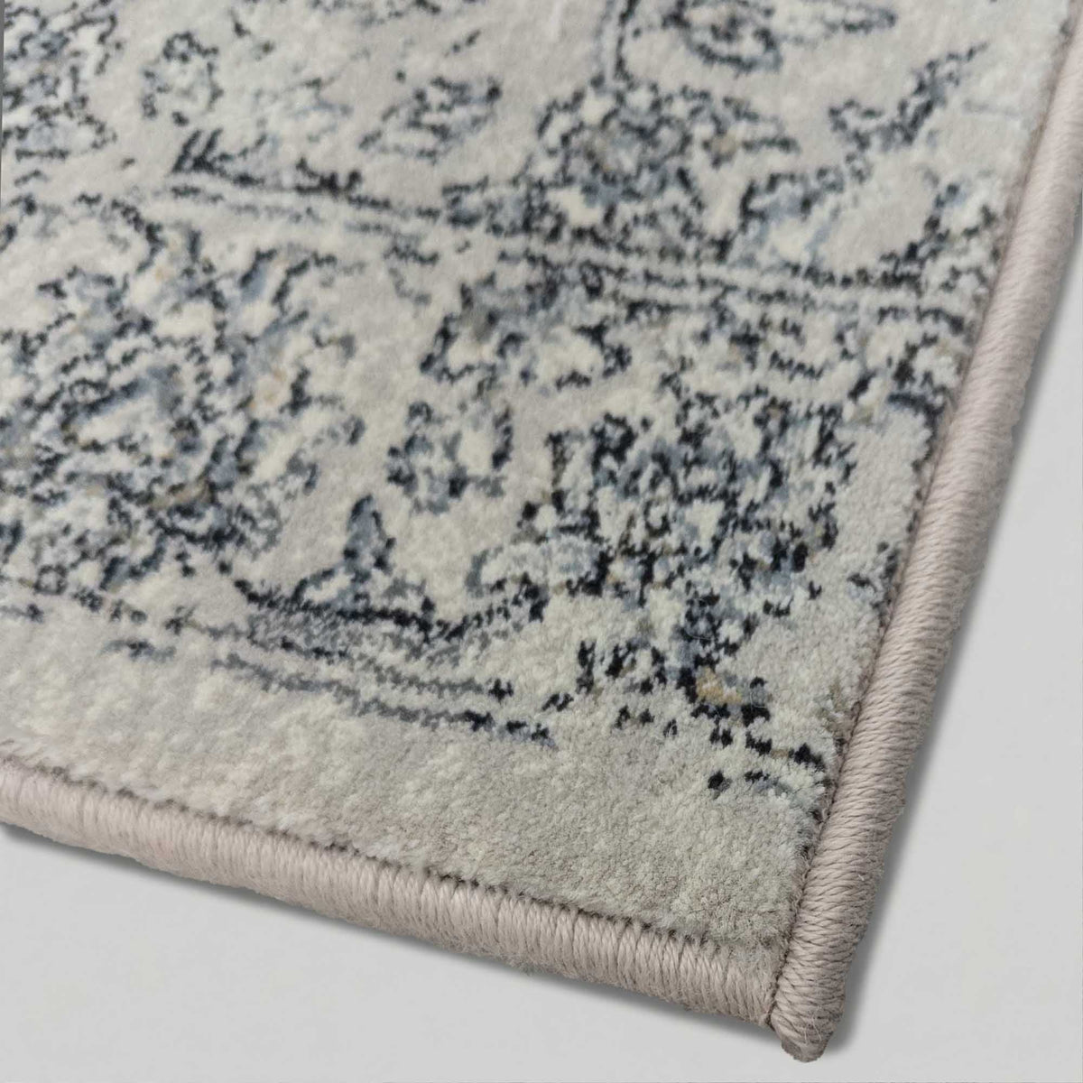 Ancient Garden Silver/Gray 57136-9696 Hall Runner