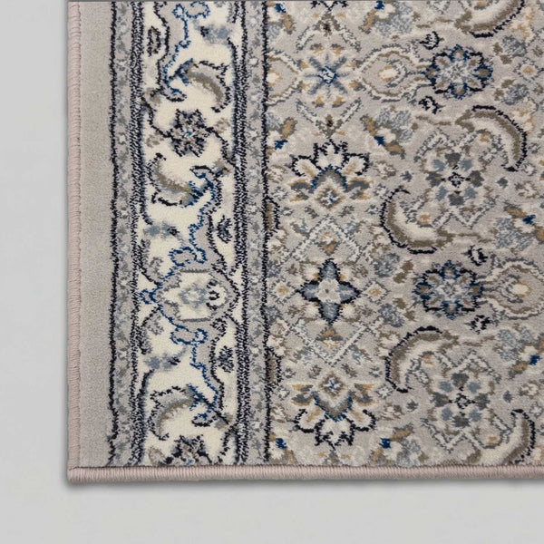 Ancient Garden Soft Gray/Cream 57011-9666 Hall Runner