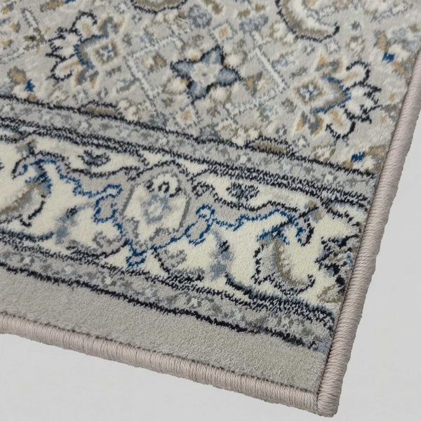 Ancient Garden Soft Gray/Cream 57011-9666 Hall Runner