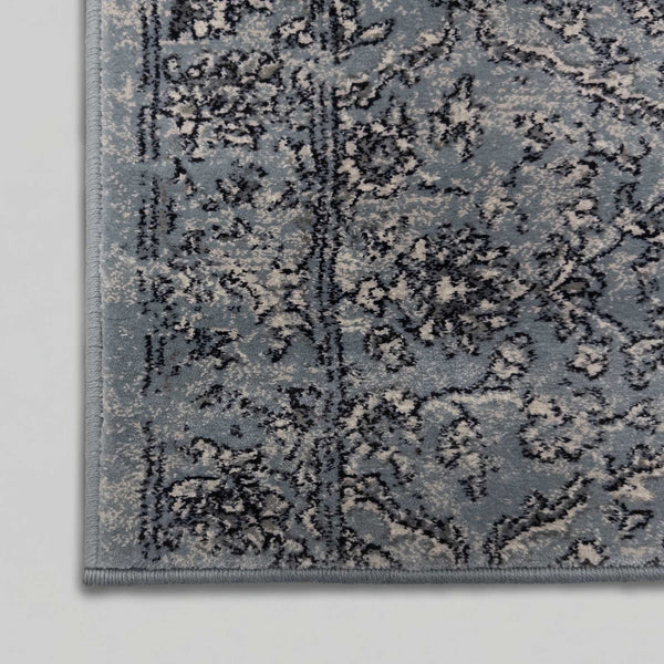 Ancient Garden Steel Blue/Cream 57136-4646 Rug Runner