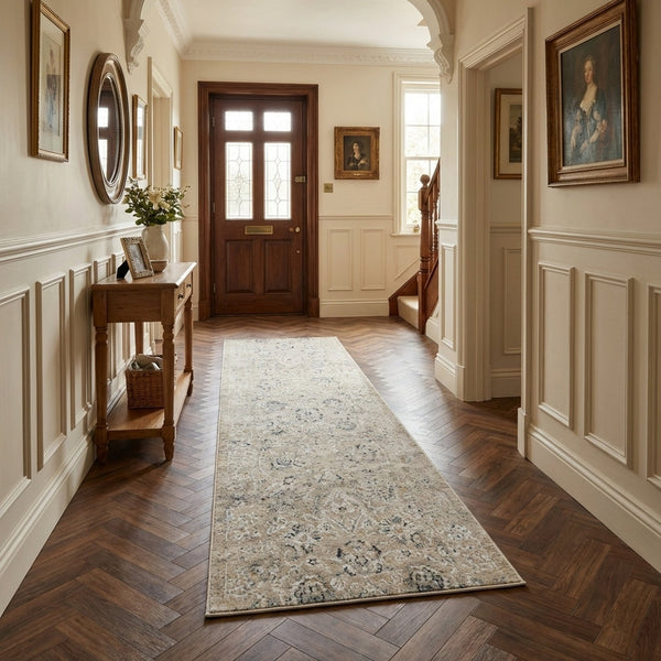 Annalise Cream/Beige 7604-180 Rug Runner
