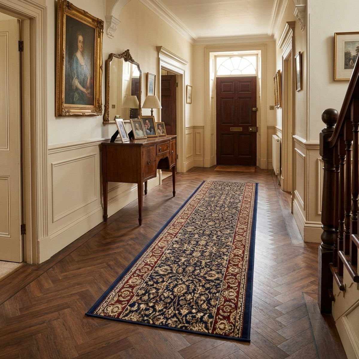 Legacy Navy 58004-530 Rug Runner
