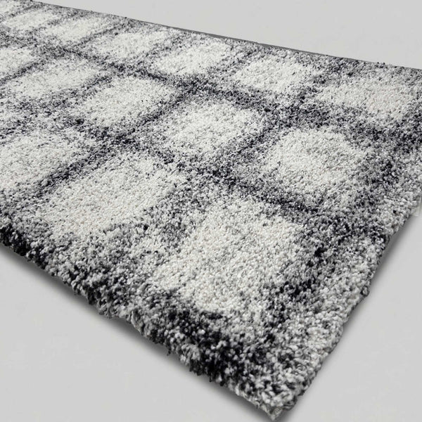 Mehari Black/White 23095-6248 Hall Runner