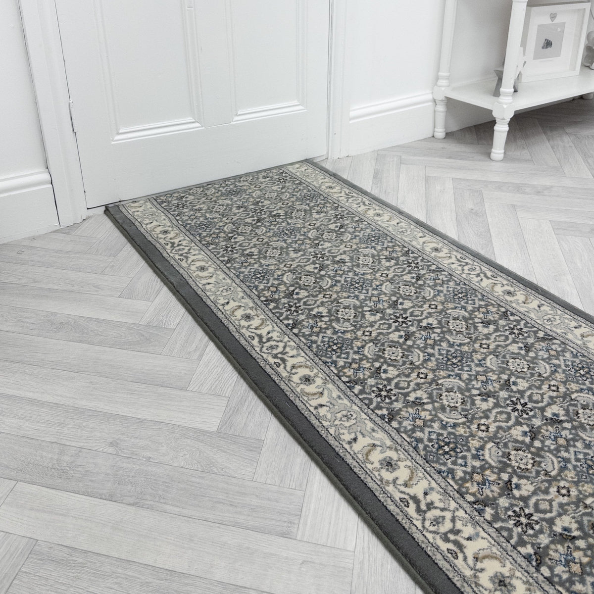 Ancient Garden Gray/Cream 57011-5666 Rug Runner
