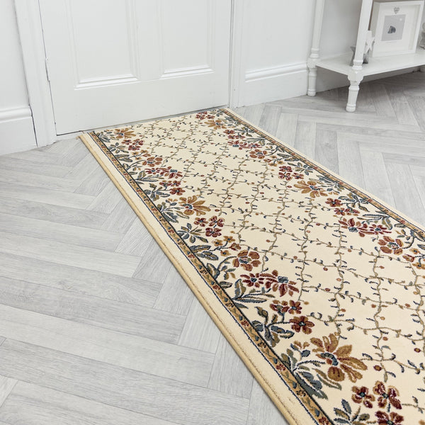 Ancient Garden Ivory 57084-6464 Hall Runner