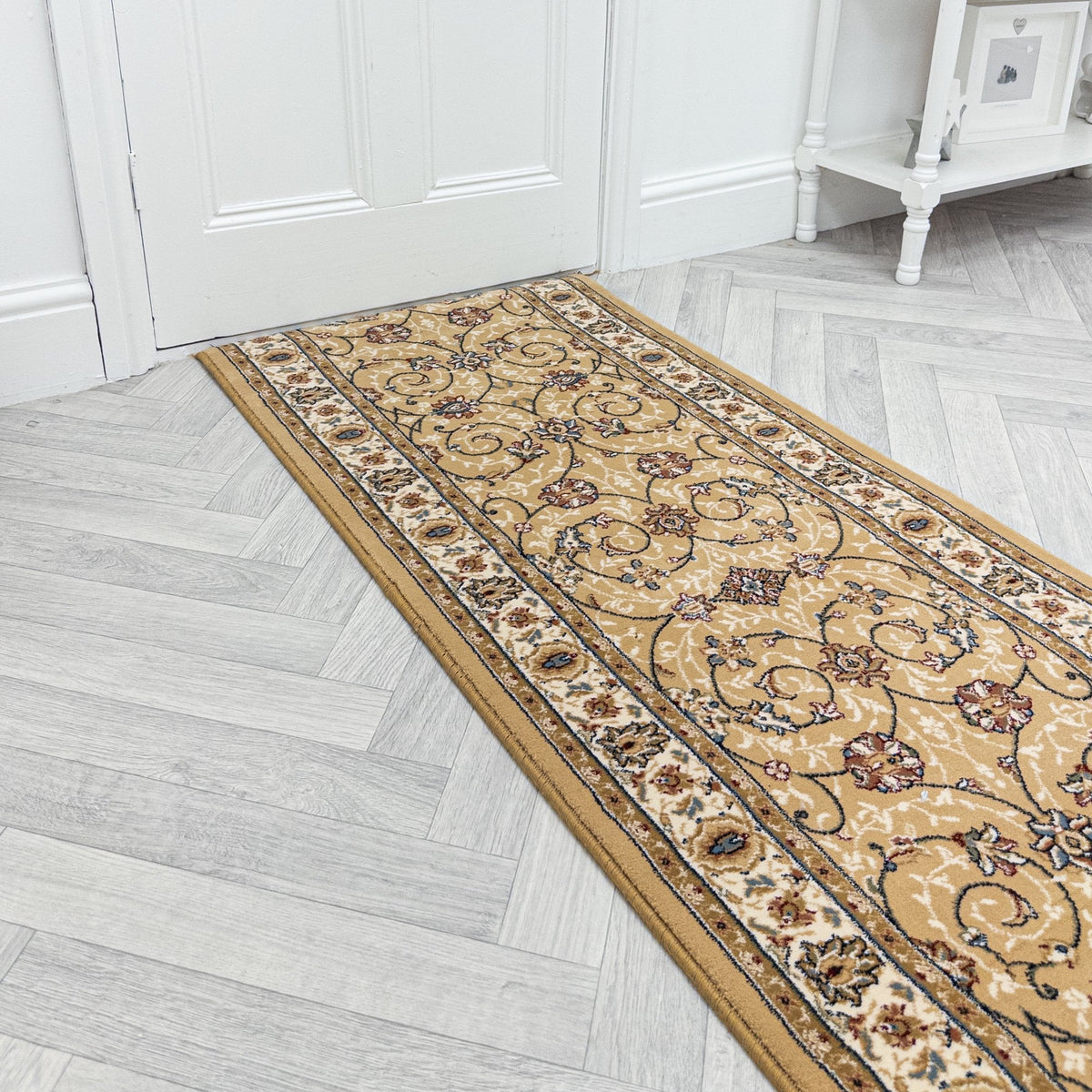 Ancient Garden Light Gold/Ivory 57120-2464 Rug Runner