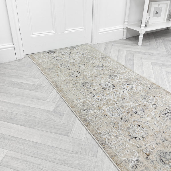 Annalise Cream/Beige 7604-180 Rug Runner