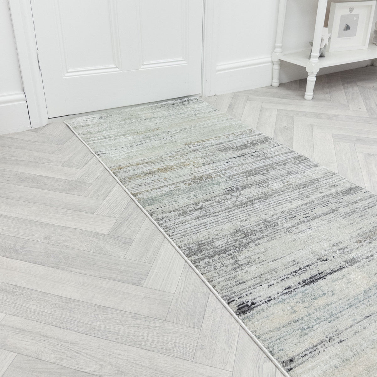 Annalise Gray/Beige/Charcoal 7611-989 Rug Runner