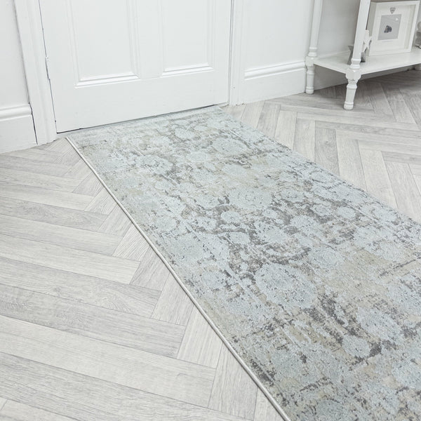 Castilla Cream/Silver 3530-109 Hall Runner
