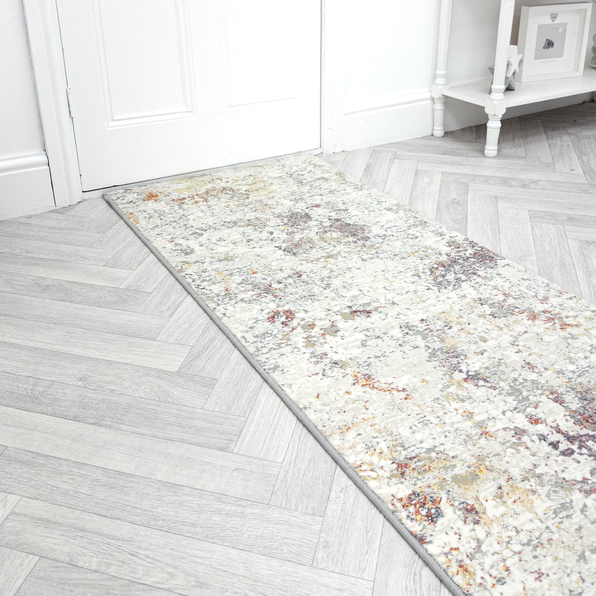 Couture Gray/Gold 52023-6414 Rug Runner