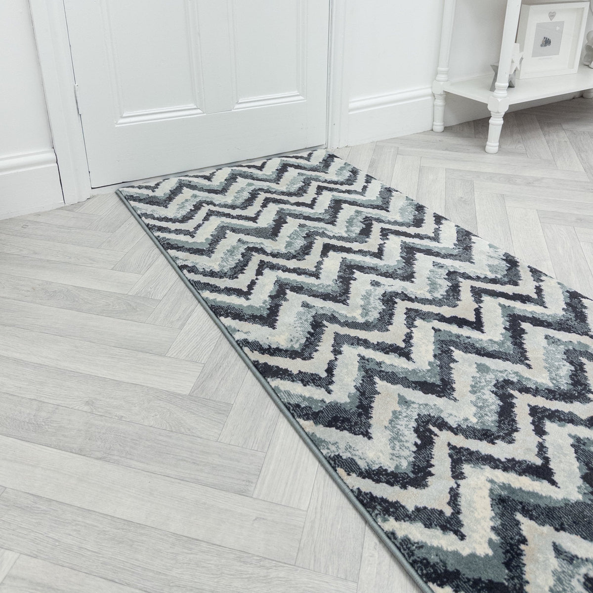 Melody Blue Beige 985018-119 Hall Runner