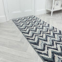 Melody Blue Beige 985018-119 Rug Runner - 1ft / 2ft 2in