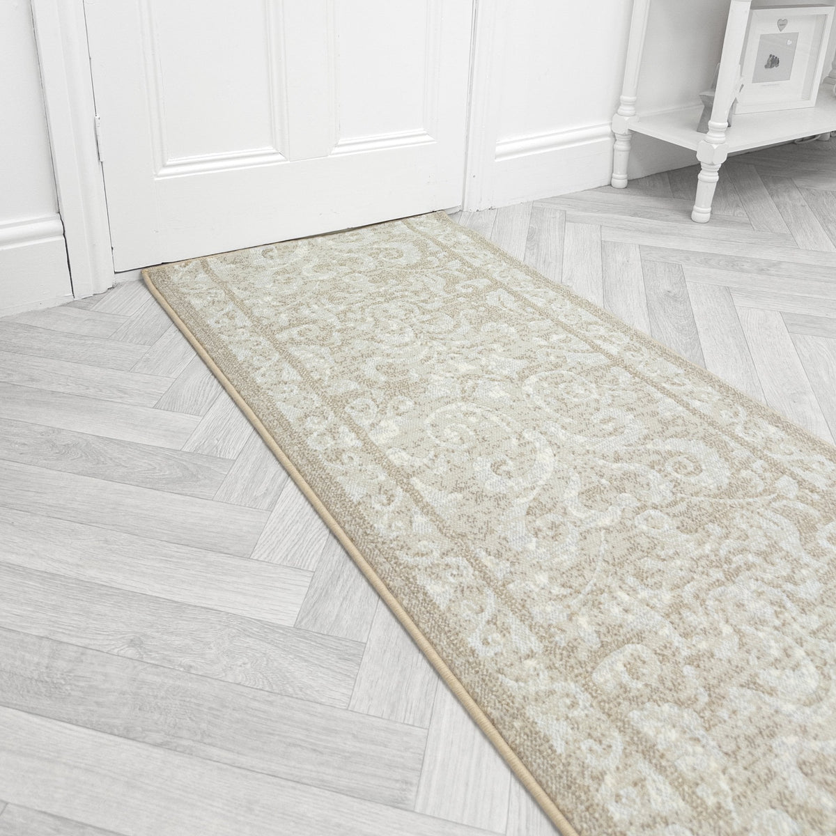 Mysterio Ivory 1217-101 Hall Runner