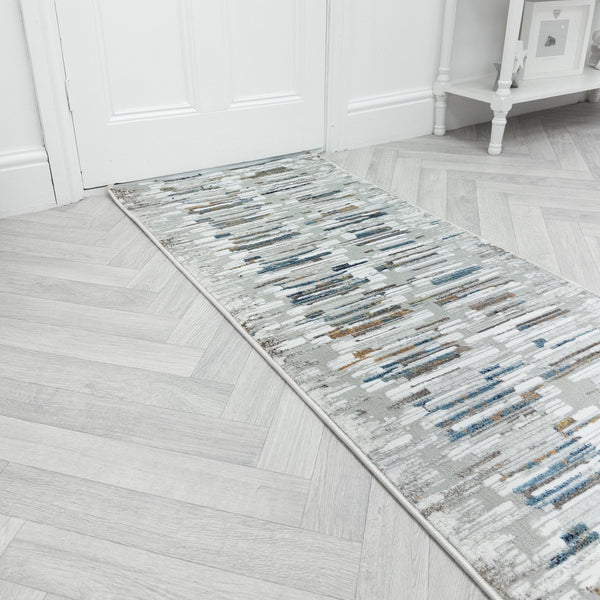 Reha Cream/Gray 1064-190 Rug Runner