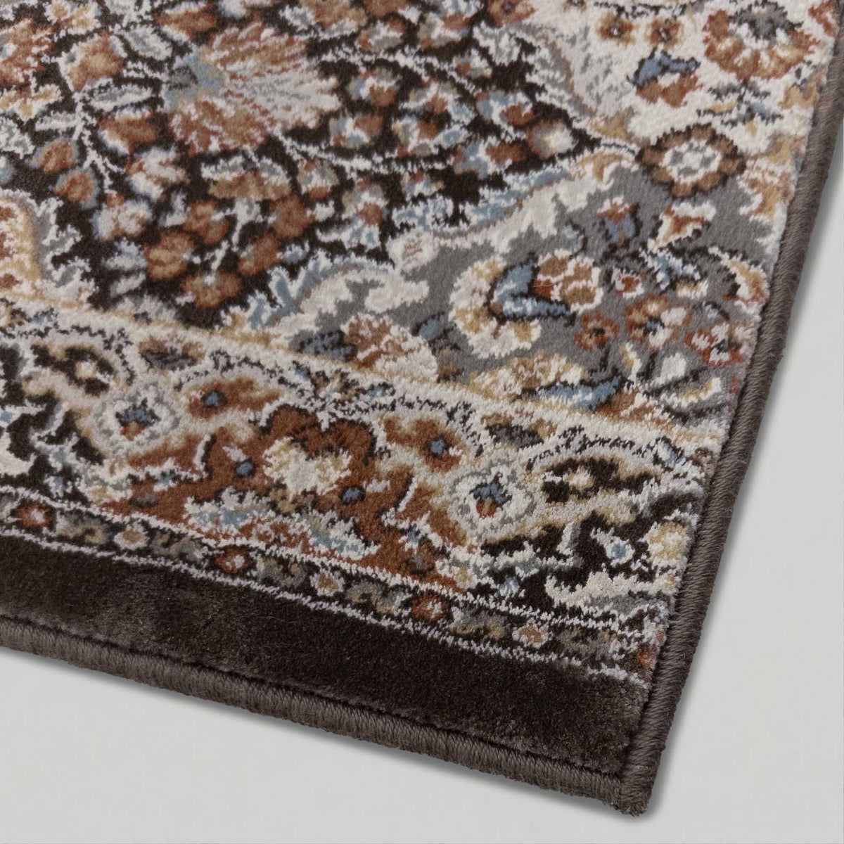 Ancient Garden Brown/Blue 57008-3235 Kitchen Runner