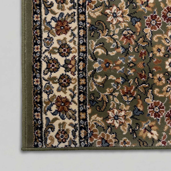 Ancient Garden Green/Ivory 57078-4444 Kitchen Runner