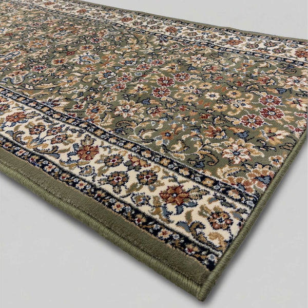 Ancient Garden Green/Ivory 57078-4444 Kitchen Runner