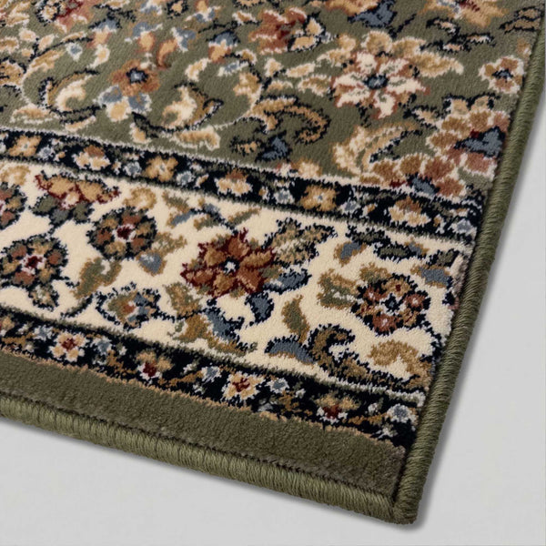 Ancient Garden Green/Ivory 57078-4444 Kitchen Runner