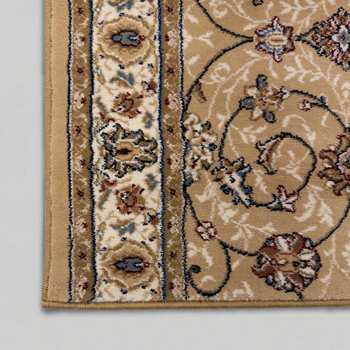 Ancient Garden Light Gold/Ivory 57120-2464 Kitchen Runner