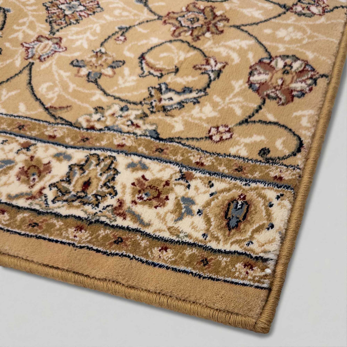 Ancient Garden Light Gold/Ivory 57120-2464 Kitchen Runner