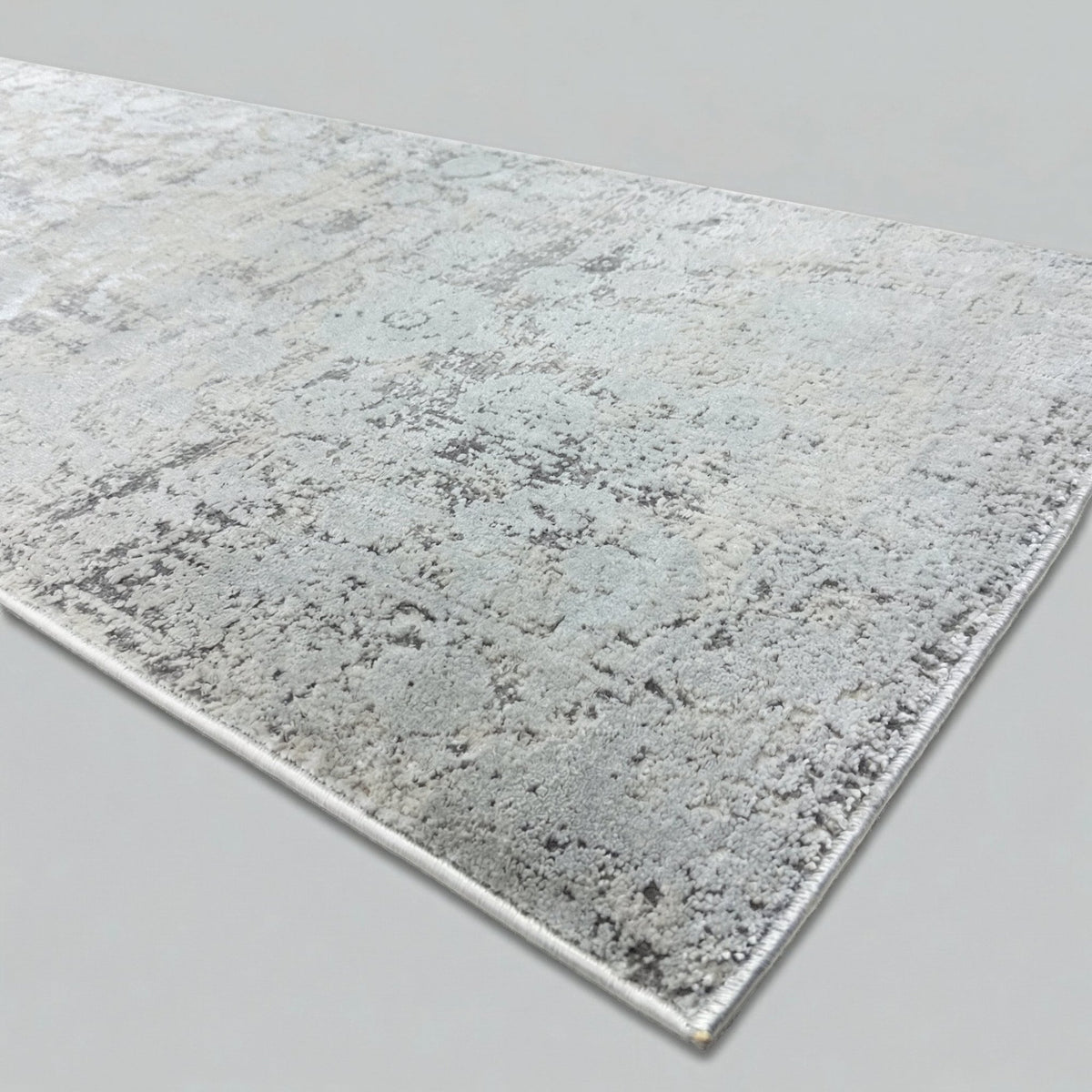 Castilla Cream/Silver 3530-109 Kitchen Runner