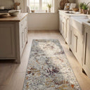 Couture Gray/Gold 52023-6414 Kitchen Runner - 30cm / 66cm